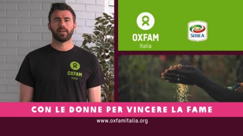 Barzagli per Oxfam per vincere la fame