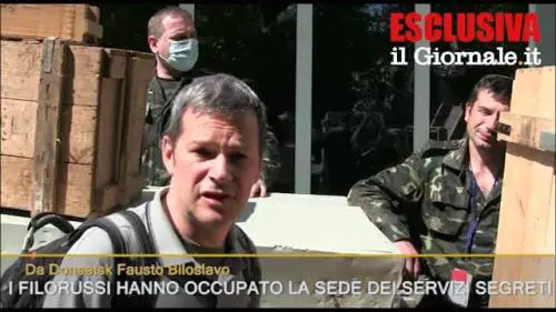I filorussi occupano la sede dei servizi segreti ucraini