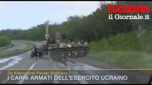 I carri armati dell’esercito ucraino