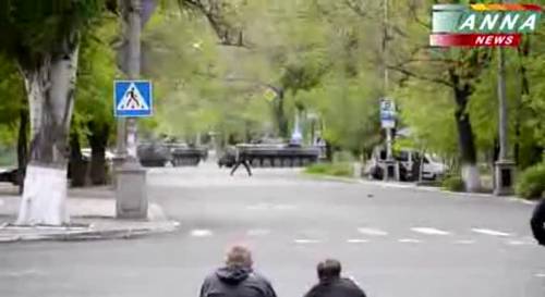 Guerra civile in Ucraina,  scontri nel centro di Mariupol