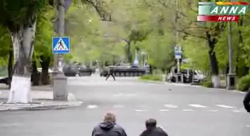 Guerra civile in Ucraina,  scontri nel centro di Mariupol
