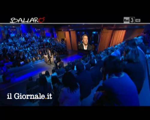 Renzi zittisce Floris: "I tagli toccheranno anche a voi"