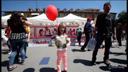 La Nutella compie 50 anni: la festa ad Alba