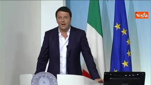 Renzi: "Il Paese non lo cambia chi urla di più"