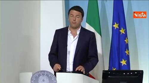 Renzi: "Votare per garantire il ruolo dell'Italia nell'Ue"