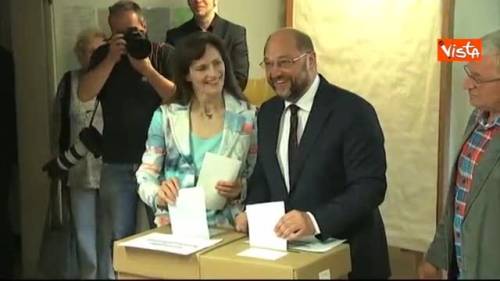 Germania, Martin Schulz va a votare