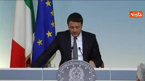 Renzi: "Effetto Renzi? Sembra una malattia"