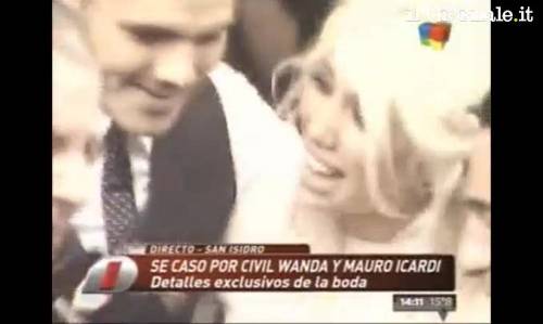 Il matrimonio di Wanda Nara e Icardi 