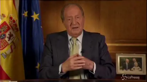 L'annuncio di Juan Carlos