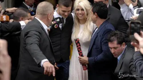 Mauro Icardi e Wanda Nara sposi a Buenos Aires con party in grande stile