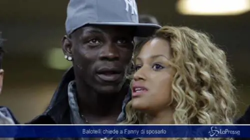 Balotelli chiede a Fanny di sposarlo