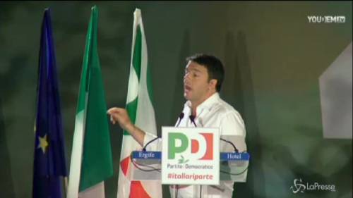 Renzi: "Il 40,8% alle europee è una speranza"