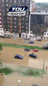 Milano, esonda il Seveso