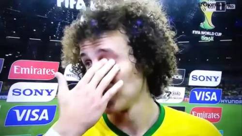 Le lacrime di David Luiz