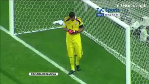 Romero e il bigliettino pre-rigori