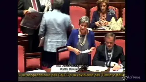 Grasso ai senatori: "Mi sento come un capotreno"