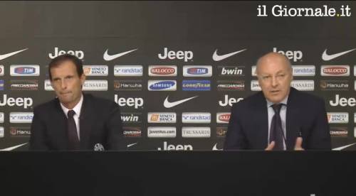 Marotta presenta Allegri "Qui per vincere"