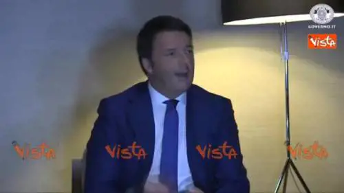 Renzi: "Le riforme sono come il pin del cellulare"