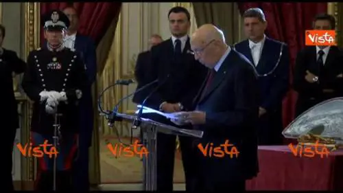 Napolitano: "Non fantasticate su dimissioni"