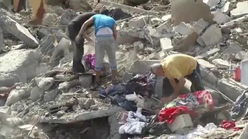Striscia di Gaza, la disperazione tra le macerie