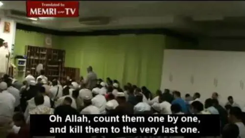 Sermone choc dell'imam: "Ebrei a morte"