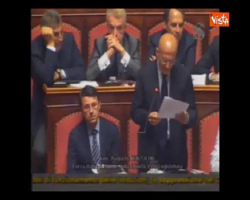 Minzolini a Grasso: "È come don Abbondio"