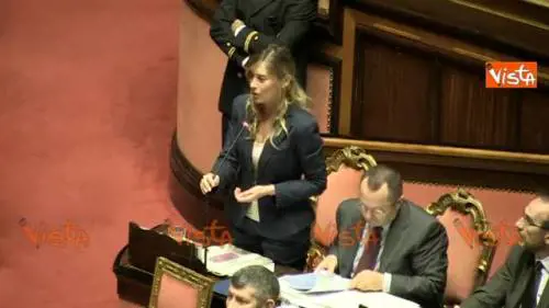 La Boschi: "Ormai con Calderoli siamo quasi amici"
