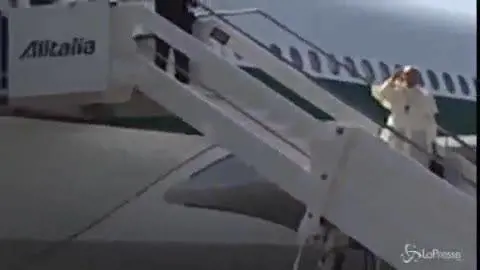 La partenza di Francesco per la Corea