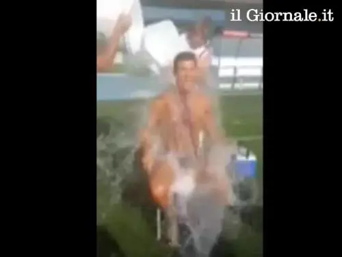 Anche Cristiano Ronaldo accetta la sfida per la SLA