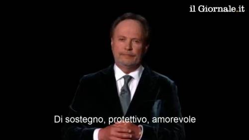 Billy Crystal, tributo commuovente a Robin Williams