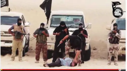 Egitto, decapitati 4 uomini: il video