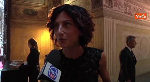 Agnese Renzi al gala con Clooney: "Mio marito? Aveva altro da fare..."