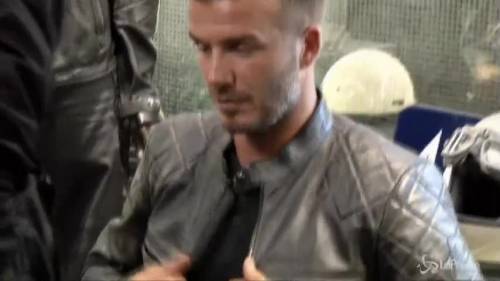 Beckham lancia nuova linea uomo e parla di William e Kate