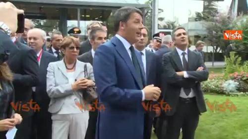 Renzi: "La globalizzazione è amica dell'Italia"