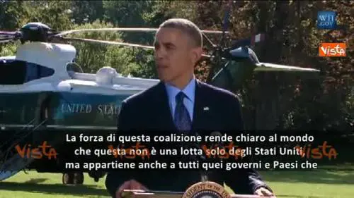 Obama: "Questa guerra non riguarda solo l'America"