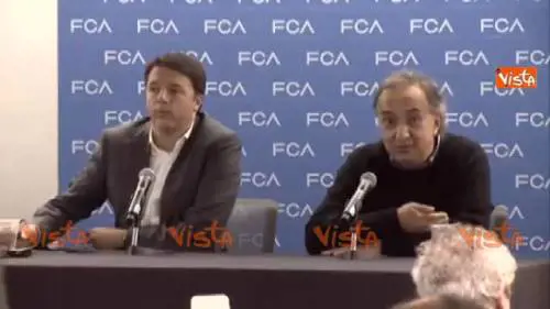Marchionne: "Renzi abbia il coraggio di andare avanti"