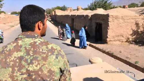 Al fronte con i soldati afghani