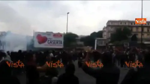 Vertice Bce, scontri tra polizia e manifestanti