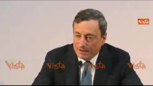 Draghi all'Italia: "Servono riforme e conti in regola"