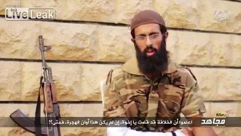 Isis, il jihadista a volto scoperto