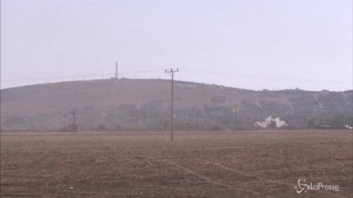 Bandiera dell'Is a Kobane
