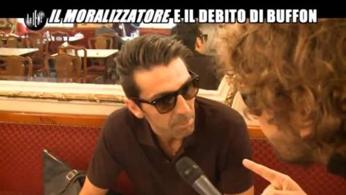 Buffon, debito da 32000 euro e arrivano le Iene