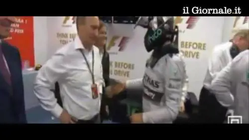 Hamilton ignora Putin al Gp di Russia