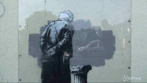 Regno Unito, vandali danneggiano murales di Banksy a Folkestone