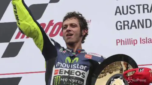 Australia, trionfa Valentino davanti a Lorenzo