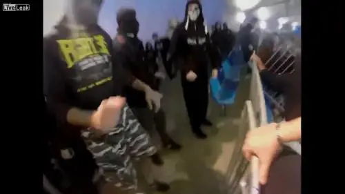 Il pestaggio dei tifosi ungheresi agli avversari