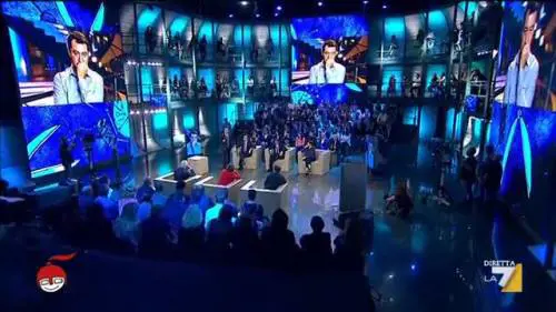 Il vaffa di Salvini a diMartedì