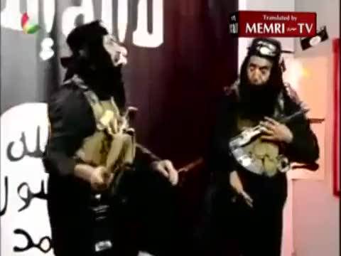 Isis, la parodia della televisione curda