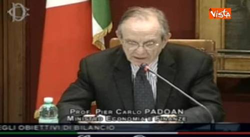 Padoan: "Def sforzo per coerenza con le riforme"