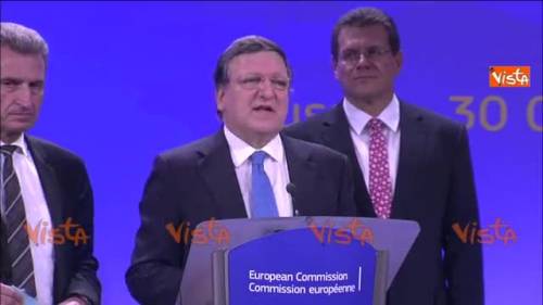 Gas, Barroso soddisfatto